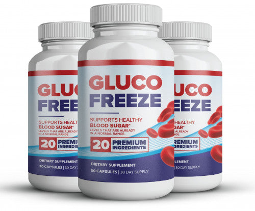 Glucoze - 3 Bottles - 60 Day Supply
