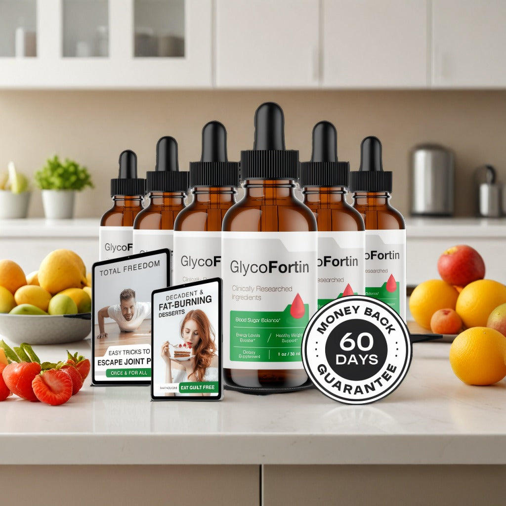 GlycoFortin - 6 Bottles+ 2  Ebooks
