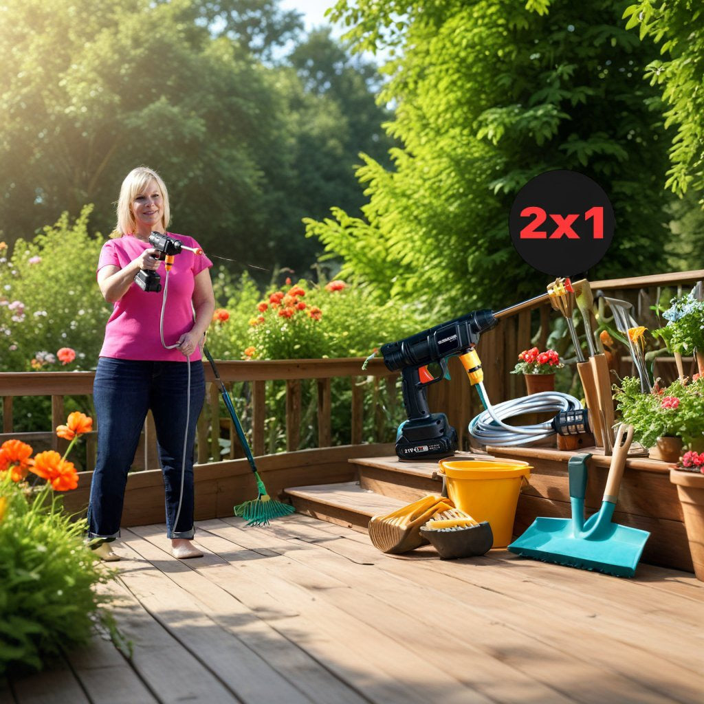 High Pressure Cleaner 2x1 a 69,99€